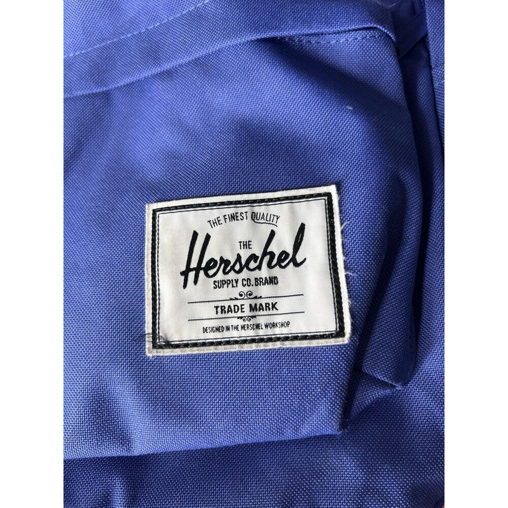 Herschel Blue Backpack Large Laptop Carry On Canvas Bag